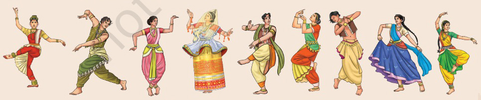 ভারতের ধ্রুপদী ও লোক নৃত্যের ভঙ্গিমা